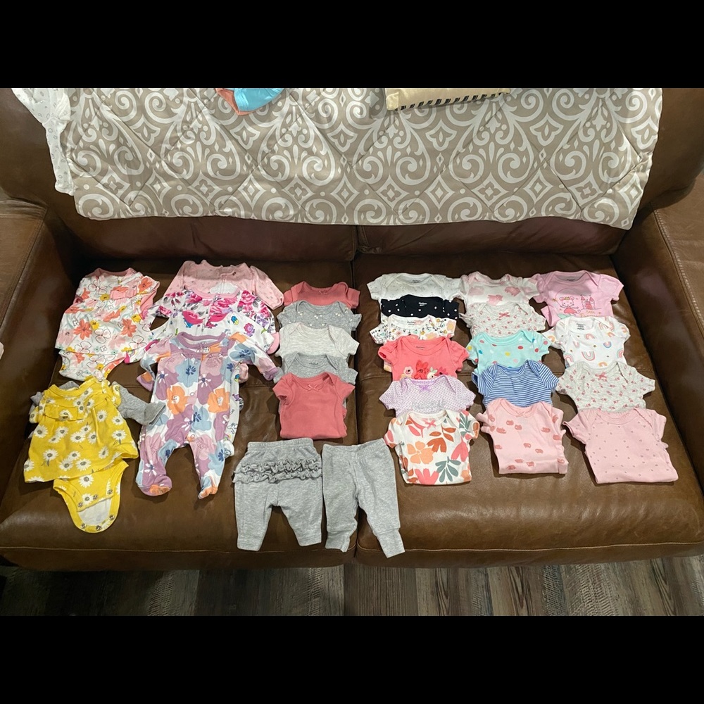 Baby girl premie clothes
